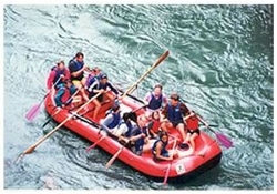 le gave d'Oloron en rafting